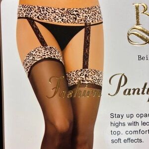 Leopard Print Women's Stockings